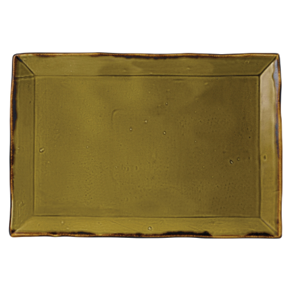 Dudson Harvest Green Rectangular Tray