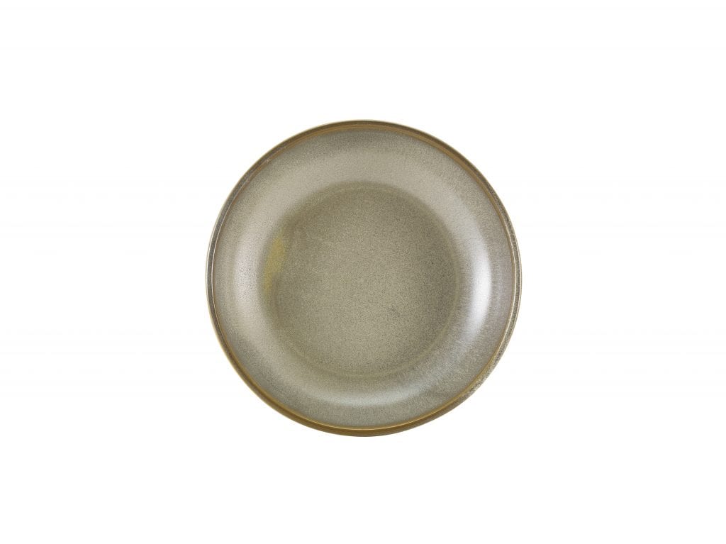Terra Porcelain Matt Grey Coupe Bowl 23cm