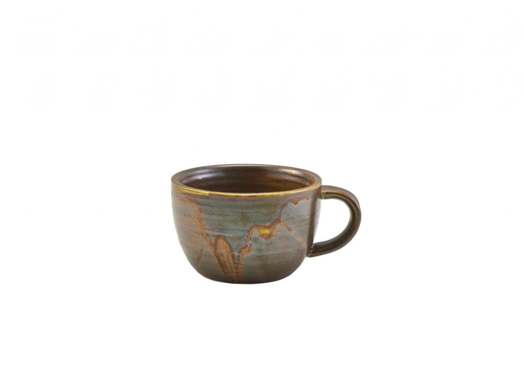 Terra Porcelain Rustic Copper Coffee Cup 28.5cl / 10oz
