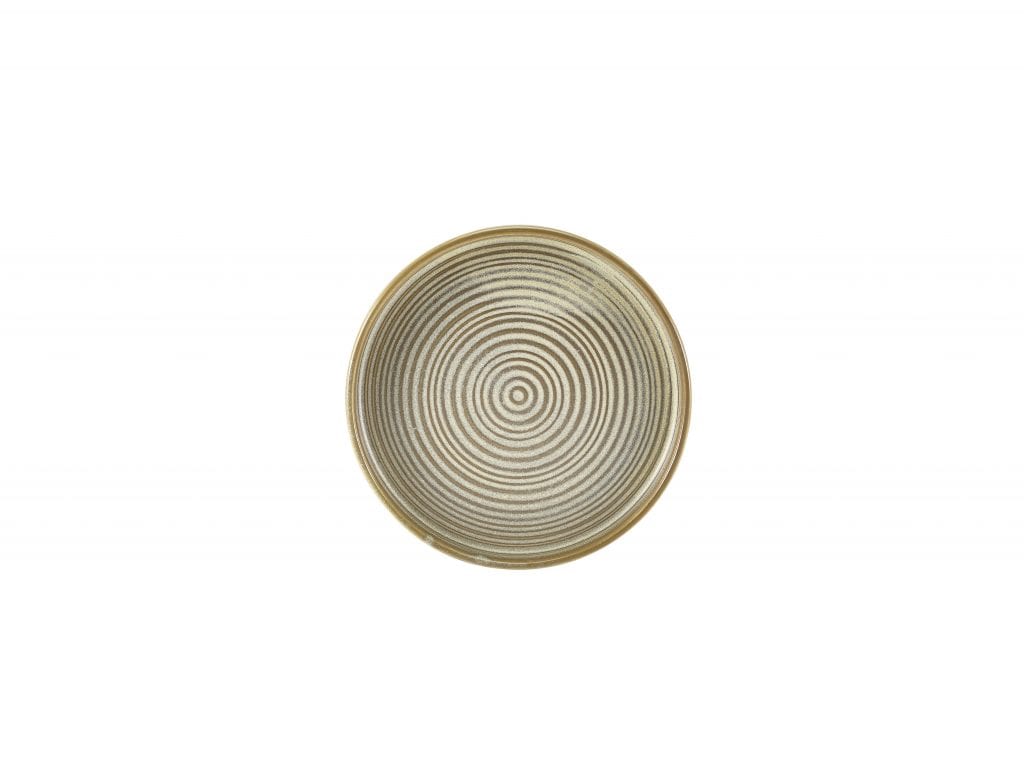 Terra Porcelain Matt Grey Plate 21cm