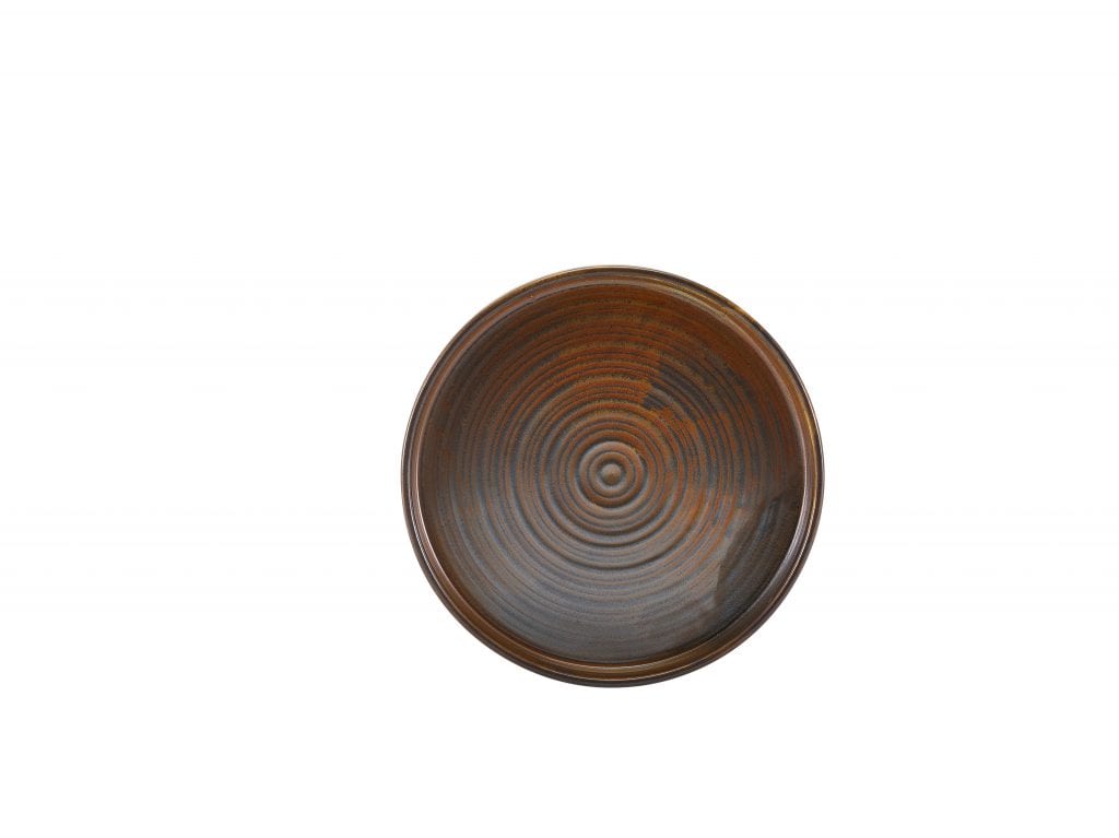 Terra Porcelain Rustic Cooper Plate 21cm