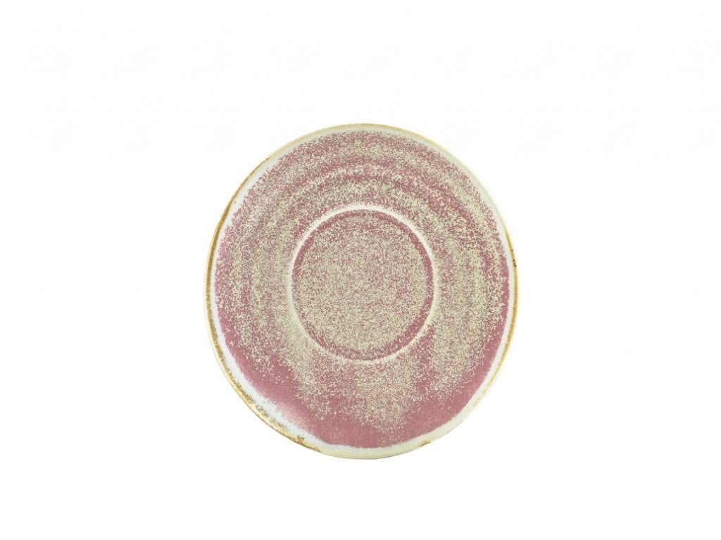 Terra Porcelain Rose Saucer 14.5cm