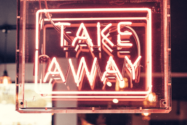 How catering companies can adapt by offering takeaway or delivery services 
