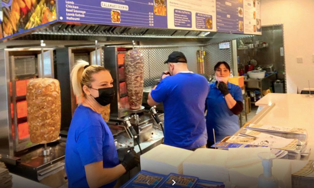 Busy at work