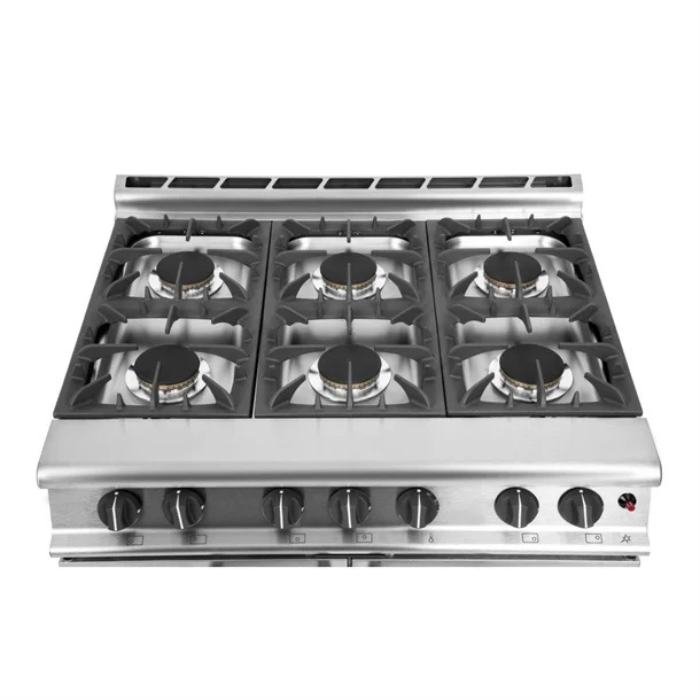Falcon Dominator Plus Heavy Duty 6 Burner Range Gas G3101