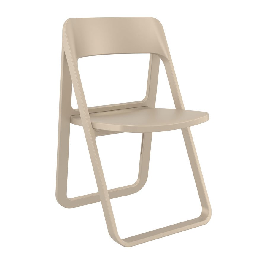 Taupe Folding Dream Chair
