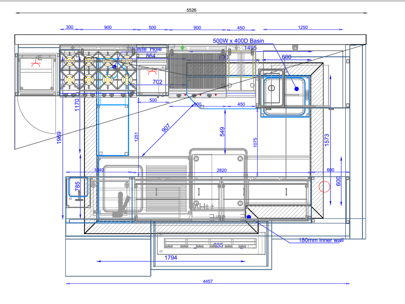 L’ulivo kitchen plans final