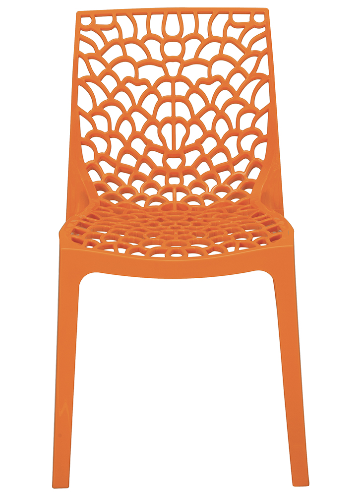Orange outdoor zest chair