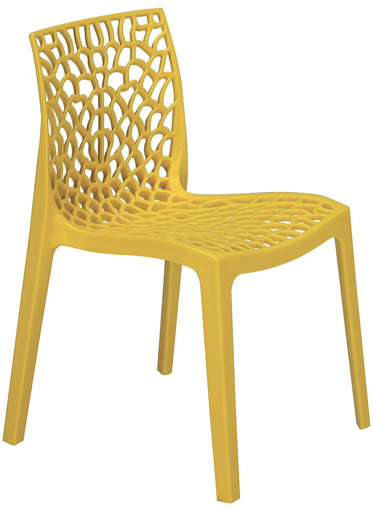 Zest - Yellow outdoor chair