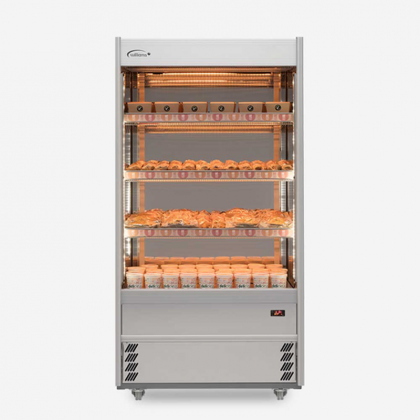 Williams Hot Grab & Go Multideck 890mm Scarlett Heated