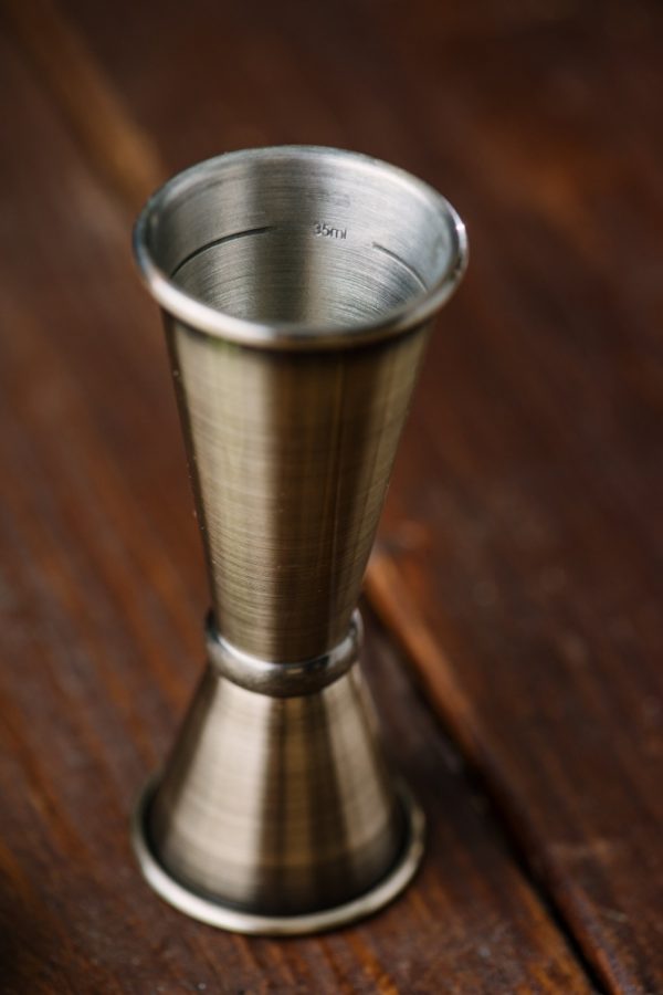 Banded Jigger Measure (Antique Brass) - Image 2