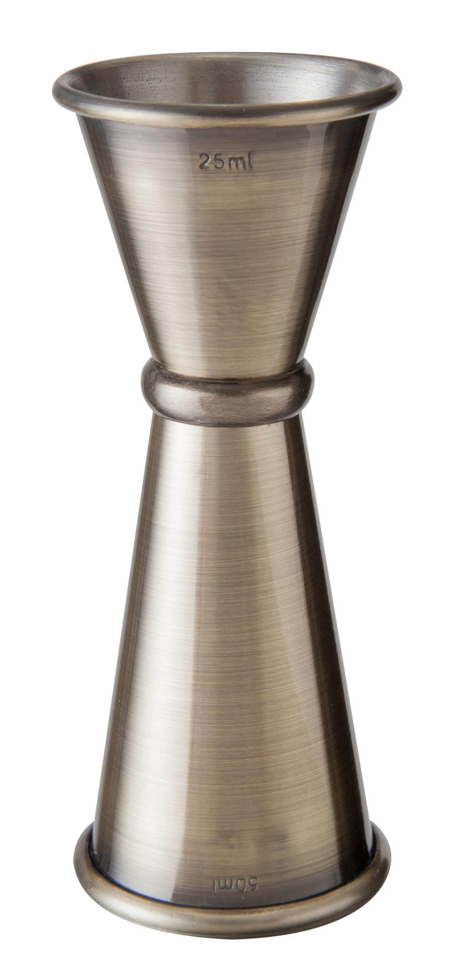Banded Jigger Measure (Antique Brass)