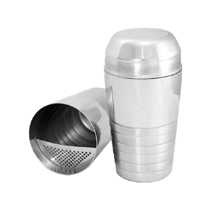 S.S CUP WITH STRAINER