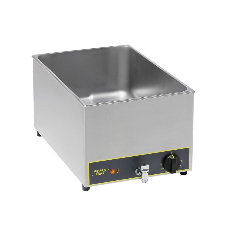 BMP 11 bain marie with drain tap in depth