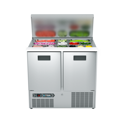 FOSTER XRS 2H prep station with saladette