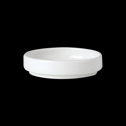 11010470 Simplicity White Tray Round Stkg 10.25 4in