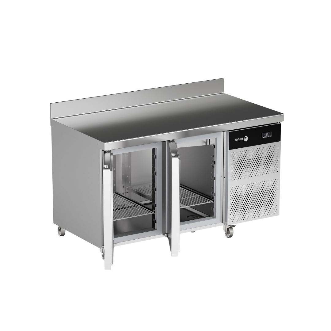 CCN-2G Concept 2 door Counter with splashguard Open Door fagor
