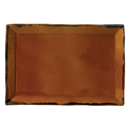 Dudson Harvest Brown Rectangular Tray