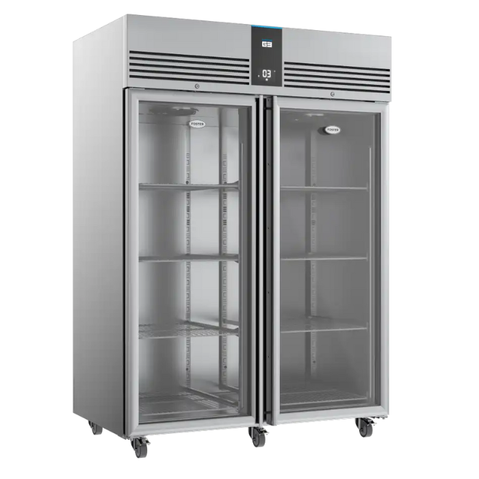 EP1440G Foster Double Glass Door 1350 ltr