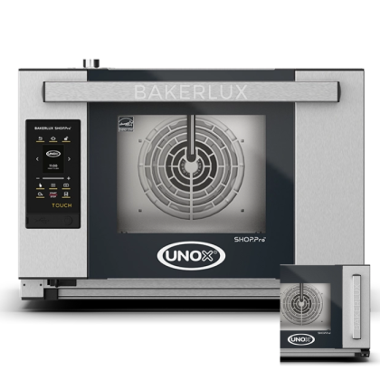 XEFR-03HS-ETDV XEFR-03HS-ETRV Unox Bakerlux Stefania Touch 3 Grid Convection Ovens (Door Variations)