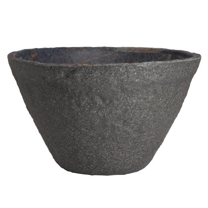 7192TM303 Steelite Melamine Quarry V Shape Bowl 25.1cm x 25.1cm x 15.6cm 402.2cl 4 1-4qts Side View