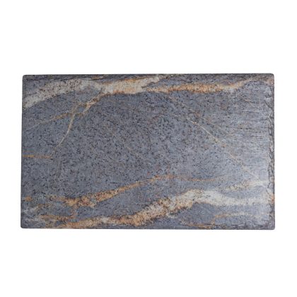 7192TM307 Steelite Melamine Quarry GN 1_1 Rectangle Tray 53cm x 32.5 Top View