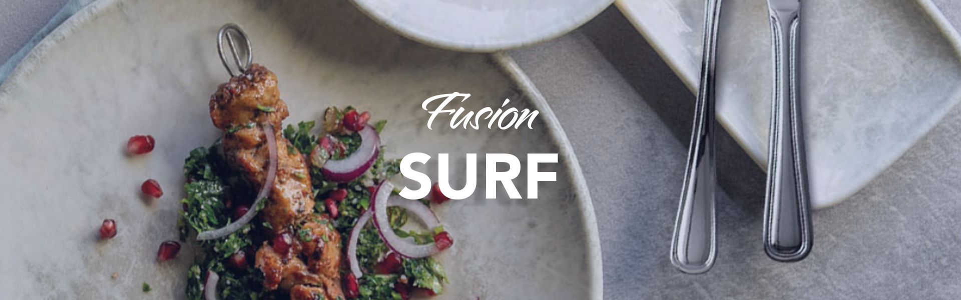 Fusion Surf Crockery