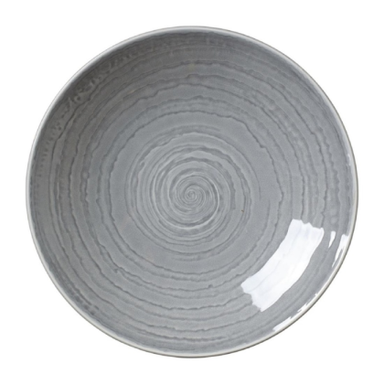 1402X0078 Scape Grey Coupe Bowl 25.5cm 10in