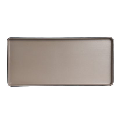 7810JB024 Baja Sandstone Rectangle Tray 33.02cm (13in) Top View