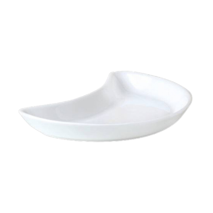 9001C063 Steelite Monaco White Crescent Salad 5.2cm x 4.1cm 2in x 1 5_8in