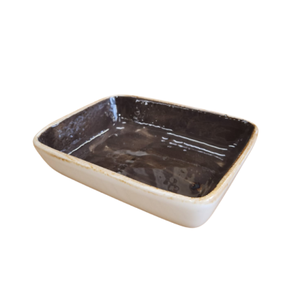 11540366 Craft Grey Tray Rectangular 50cl