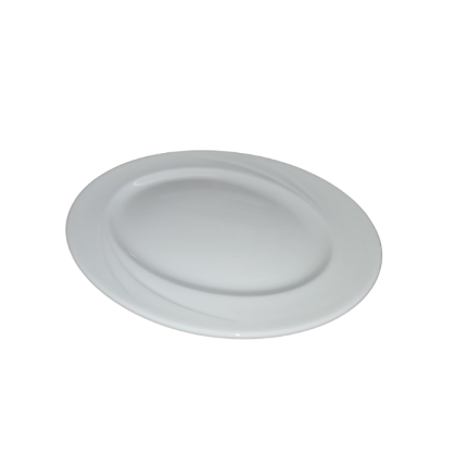 9300C539 Alvo Oval Plate 8"