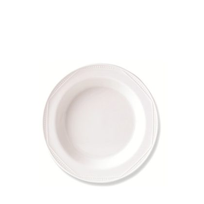 17000905 White Monte Carlo Soup Plate 21.5cm 8.5in 13oz