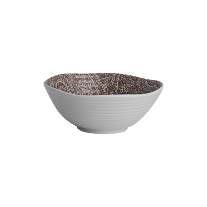 7123TM070 Steelite Solano Rubine_ Bowl_ 13.97cm 37.7cl (5 1_2in, 12 3_4oz) Side View