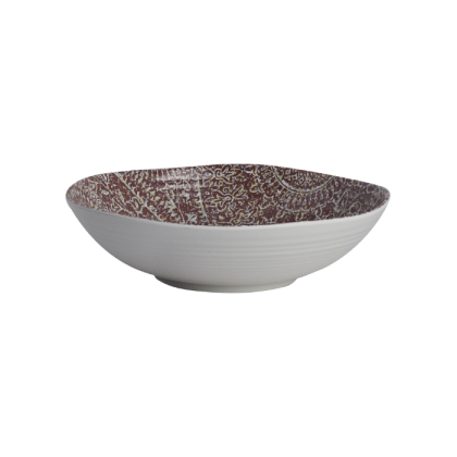7123TM072 Steelite Solano Rubine_ Bowl_23.81cm, 136cl, (9 3_8in) 46oz Side View