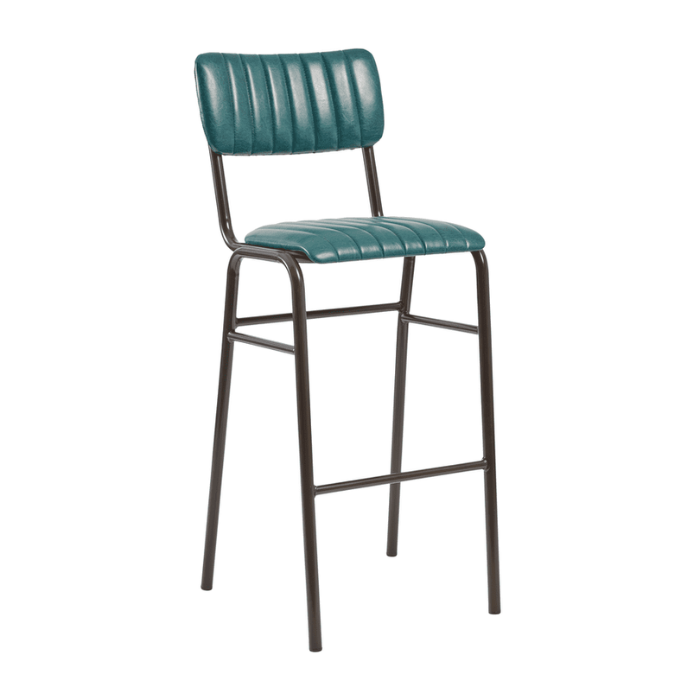 ZA.3237ST Tavo Stacking Bar Stool - Vintage Teal