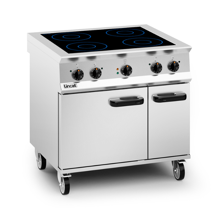 OE8017 Lincat Opus 800 Electric Free-standing Induction Oven Side View