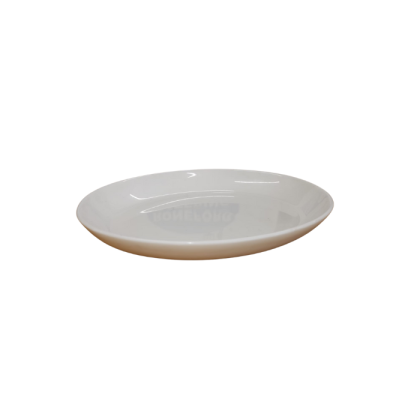 Oval Dish Side View