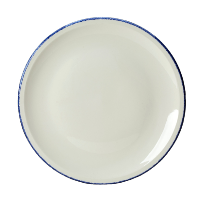 17100614 Blue Dapple Pizza Plate 31.5cm 12 1_2in
