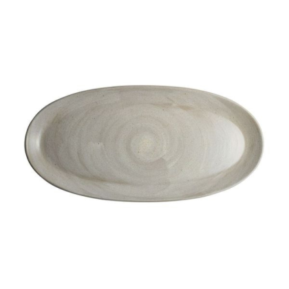 6219RT023 Steelite Carnaby Dove Oval Platter 28cm x 14cm 11in x 5 1_2in