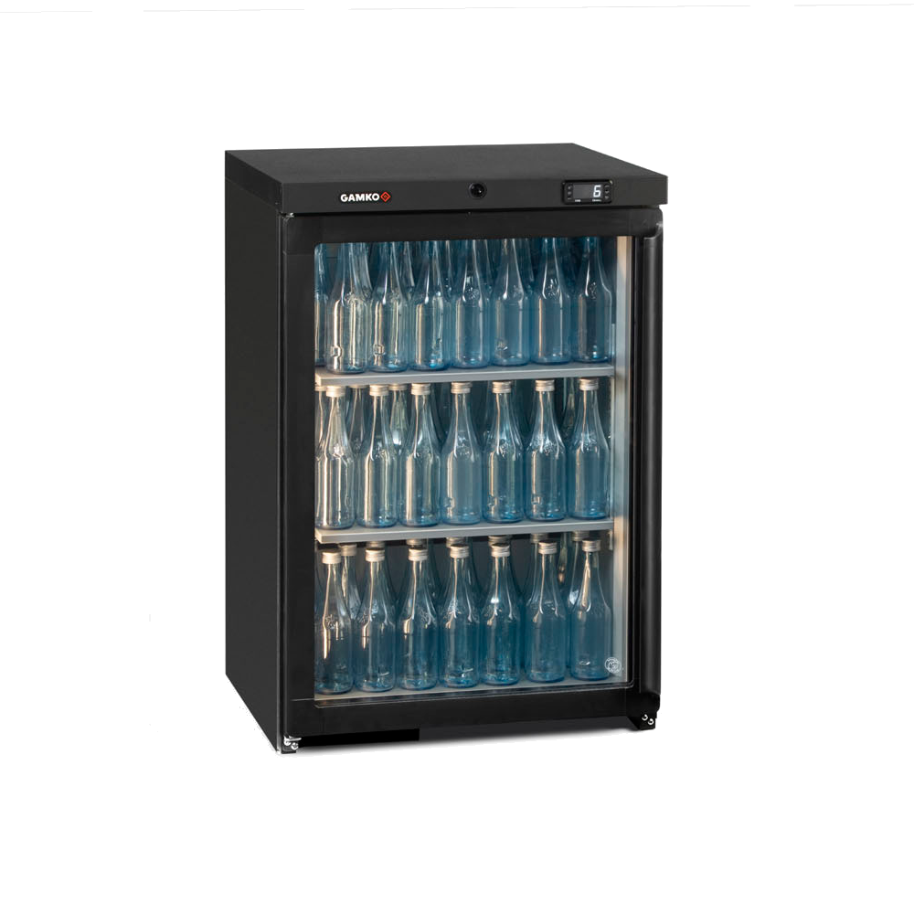 MG3-150RG Gamko Single Right Hinge Anthracite Glass Door 150L Bottle Cooler